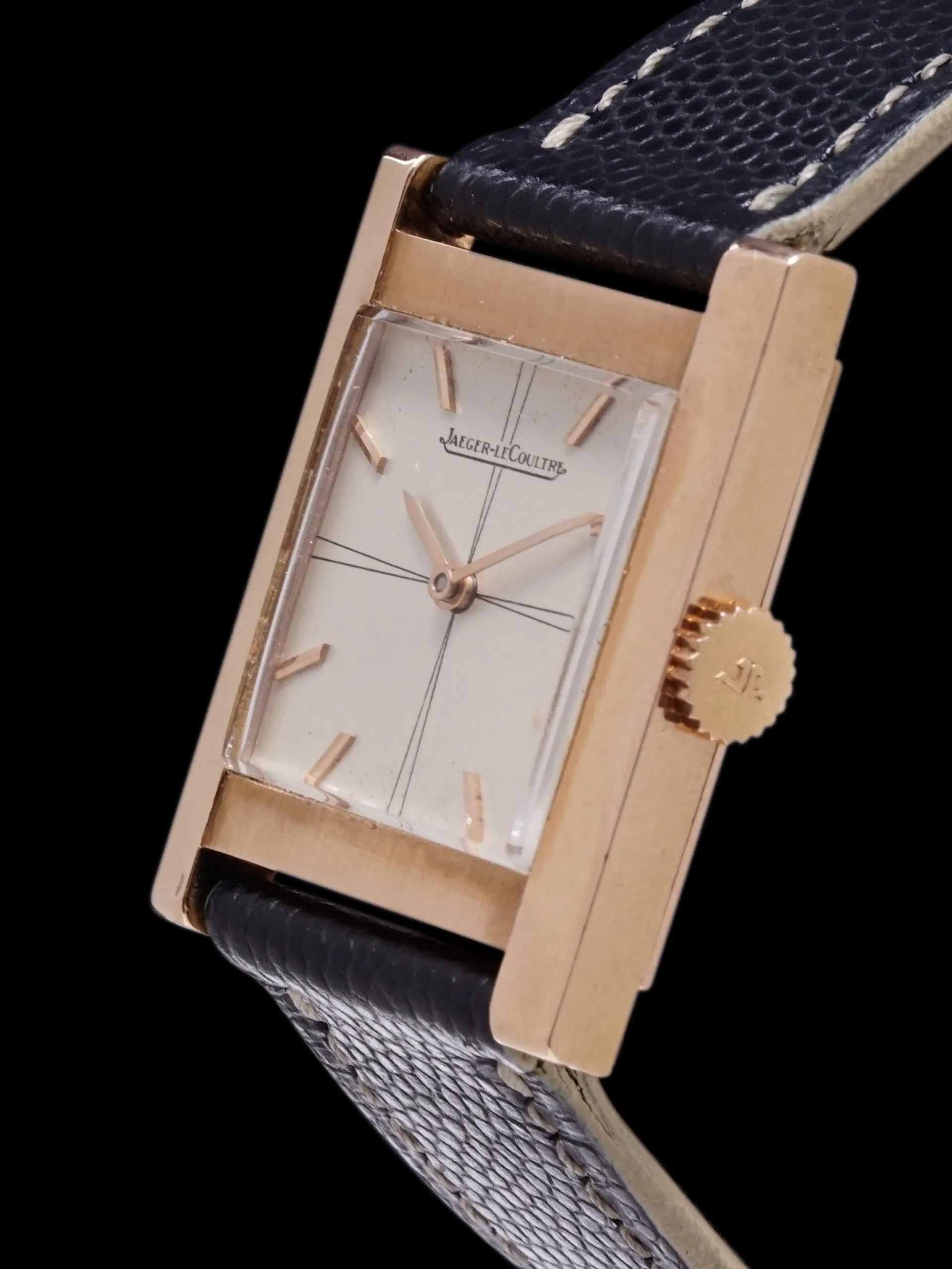 1950s Jaeger-LeCoultre 18K RG Cal. K480/0