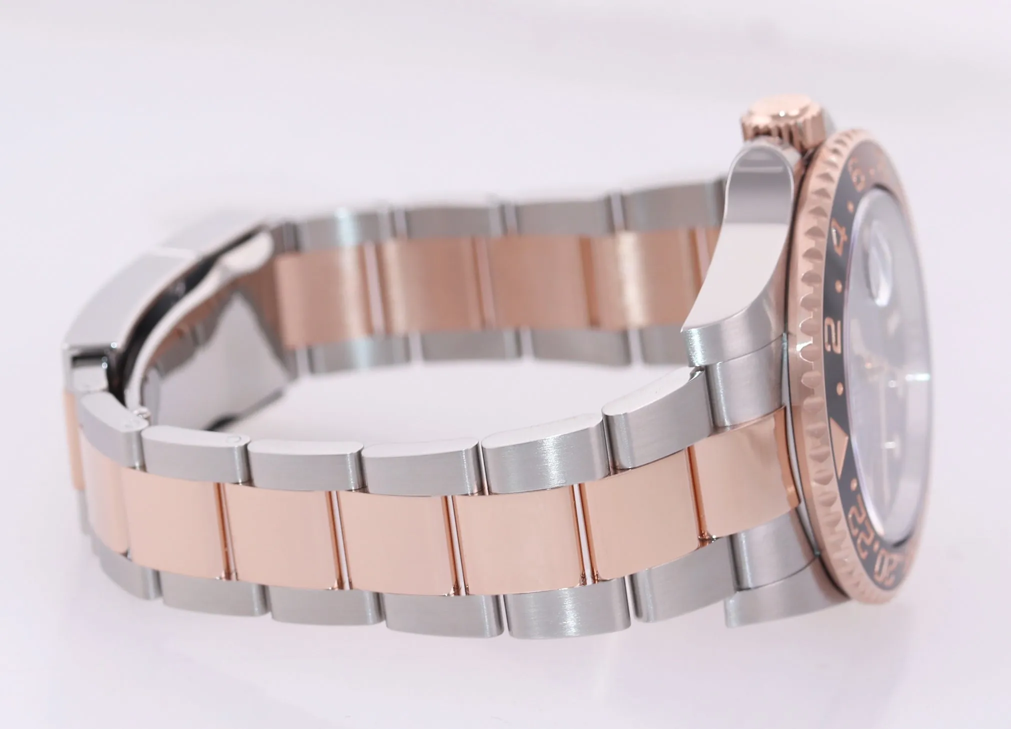 2022 BRAND NEW PAPERS Rolex GMT Master Root Beer Rose Gold 126711 Watch Box