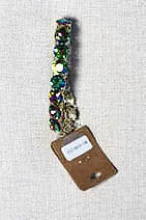 335 Teal -Grand Rhinestone Bracelets