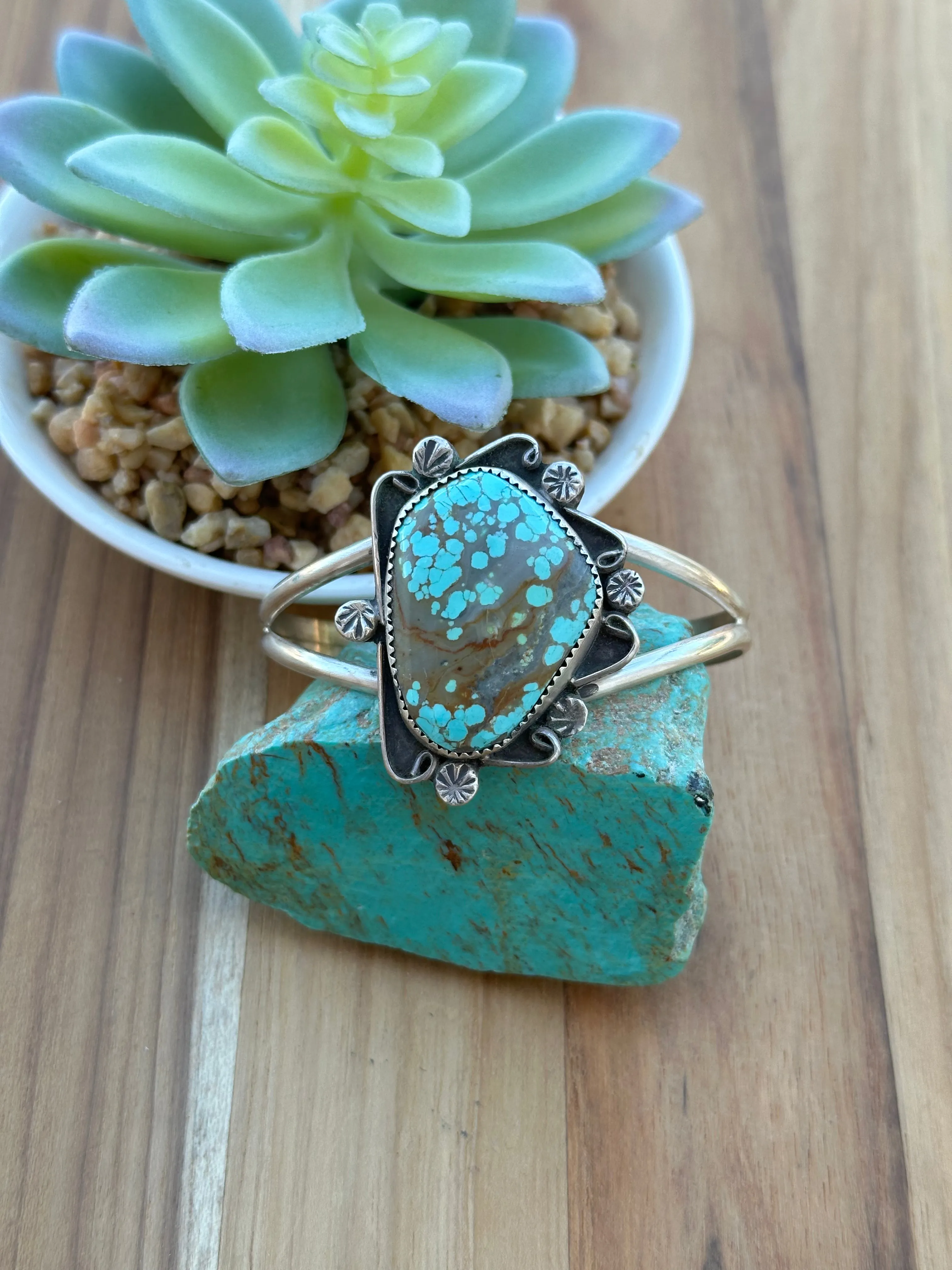 #8 Single Stone Cuff