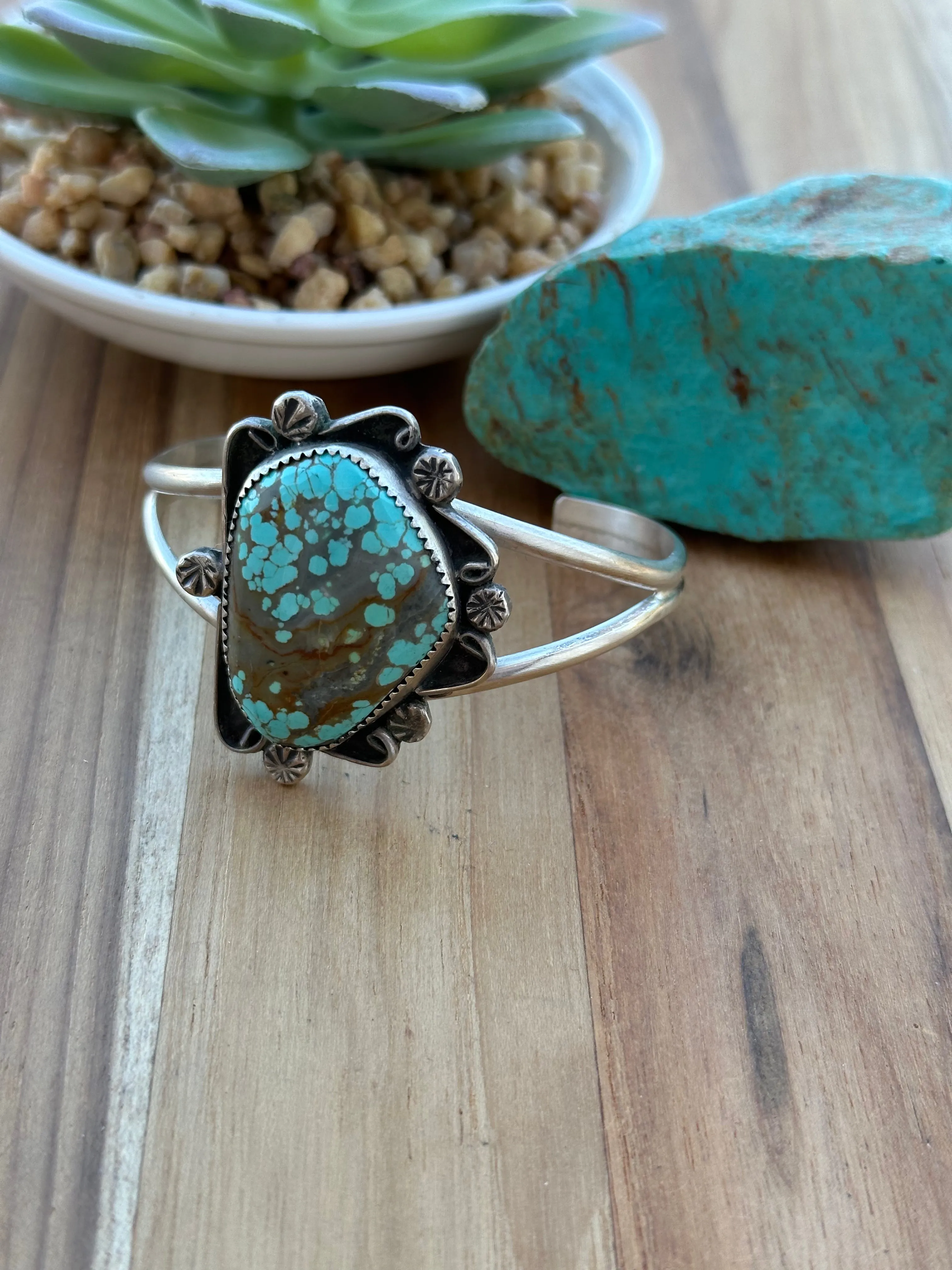 #8 Single Stone Cuff