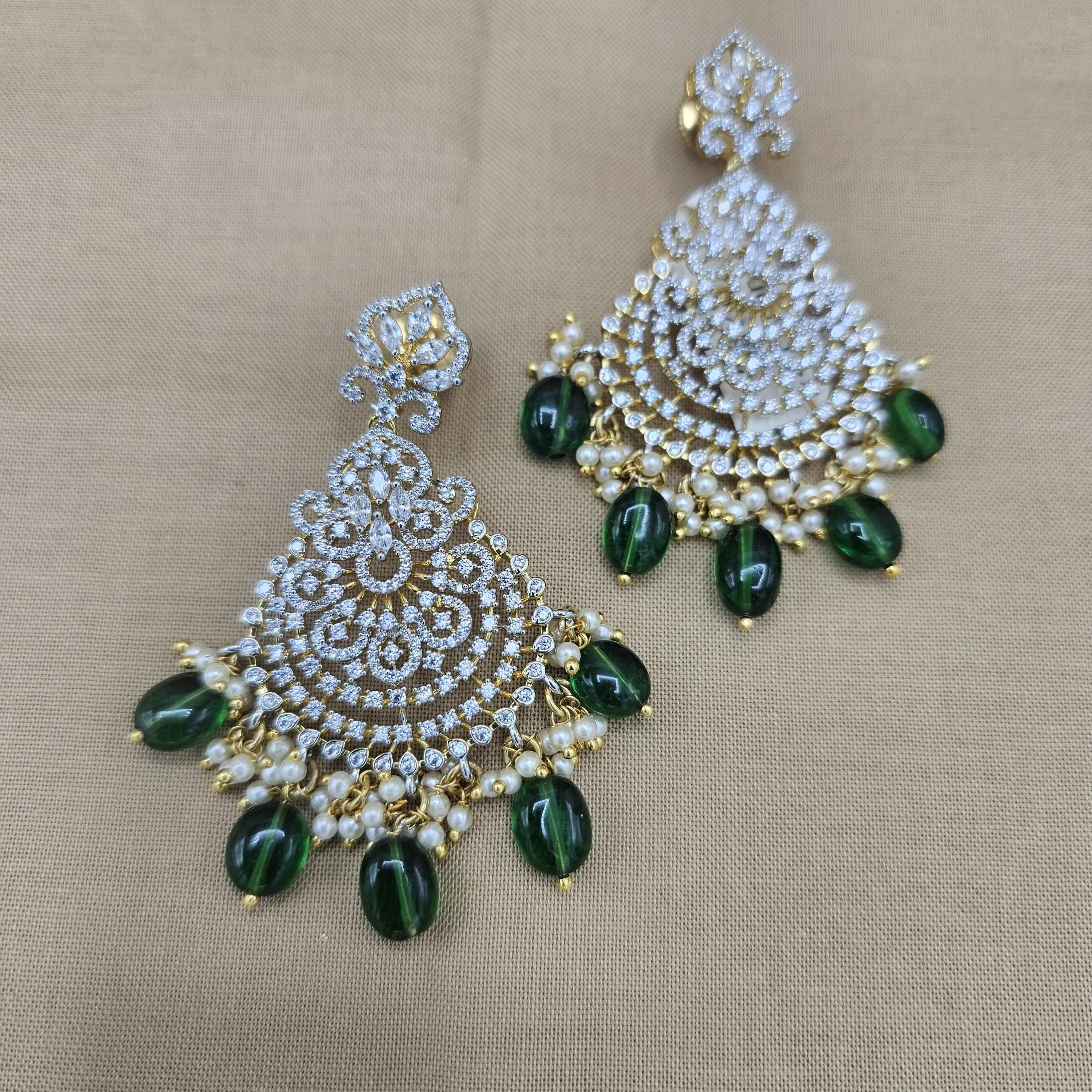92.5 Diamond Rep earrings