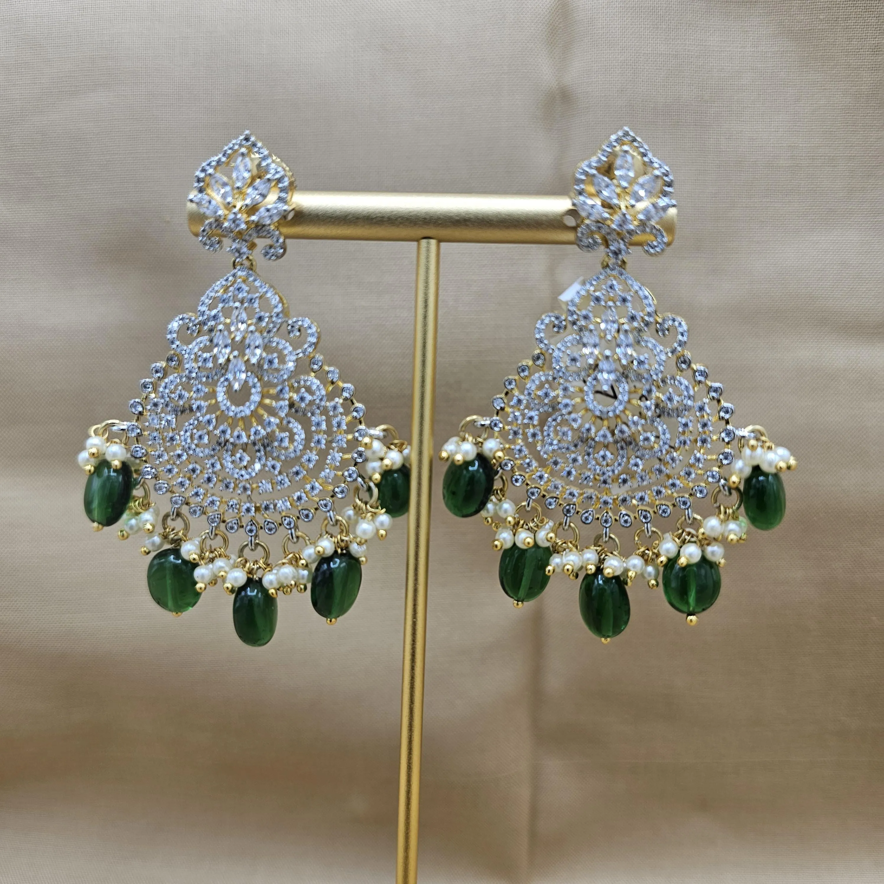 92.5 Diamond Rep earrings