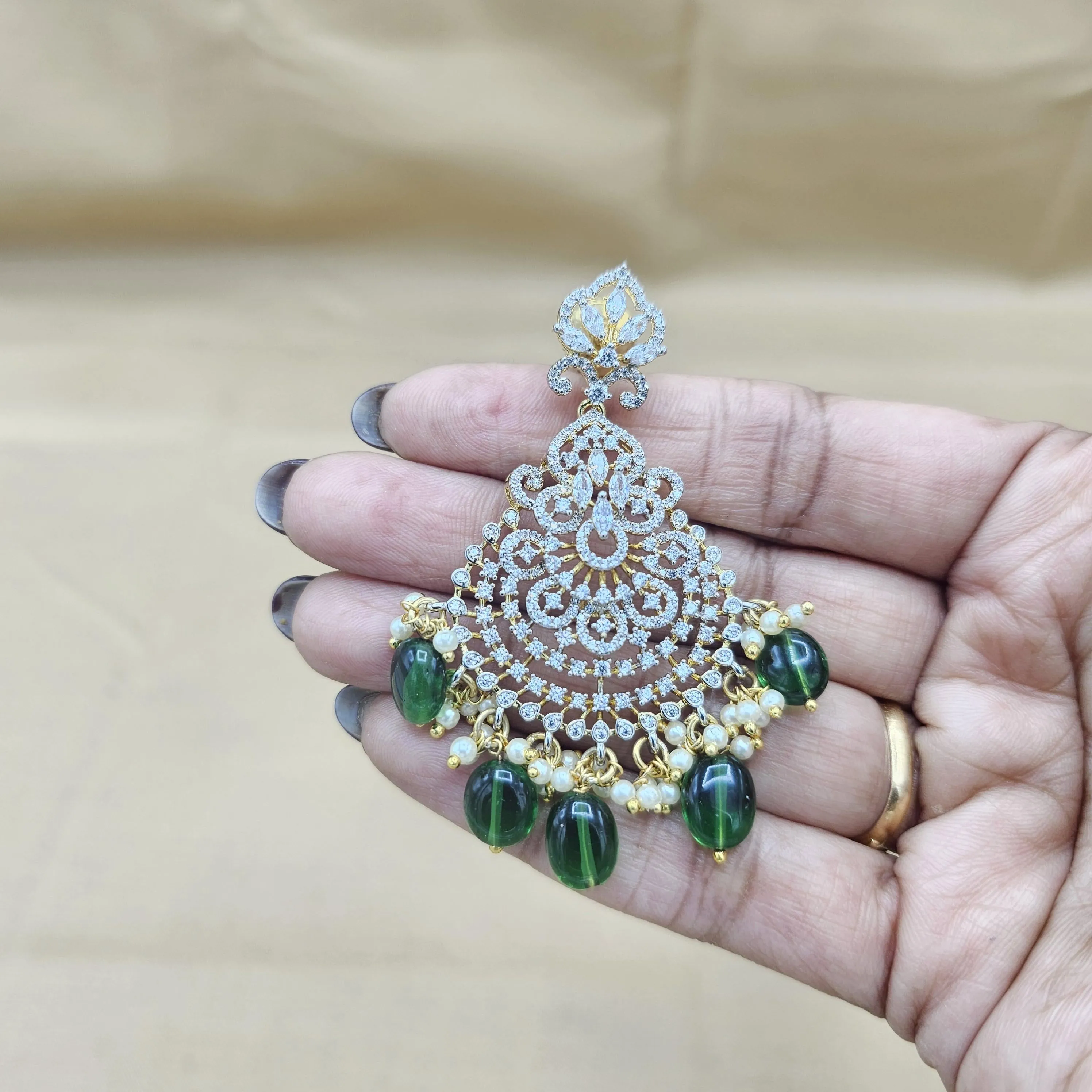 92.5 Diamond Rep earrings