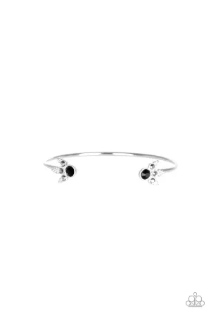 A Bit Rich - Black (Hematite and Black Rhinestone) Bracelet
