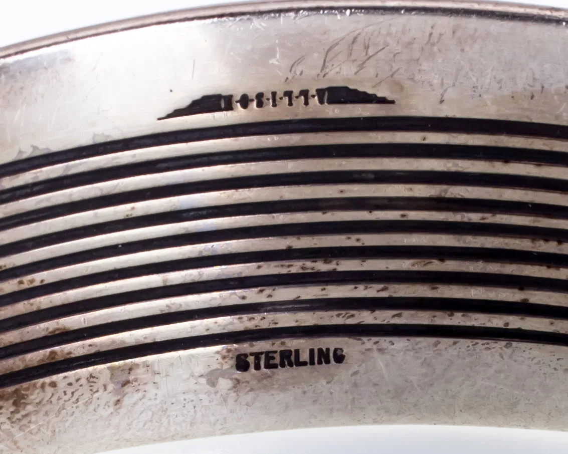 Allison Snowhawk Lee Sterling Silver Cuff Bracelet