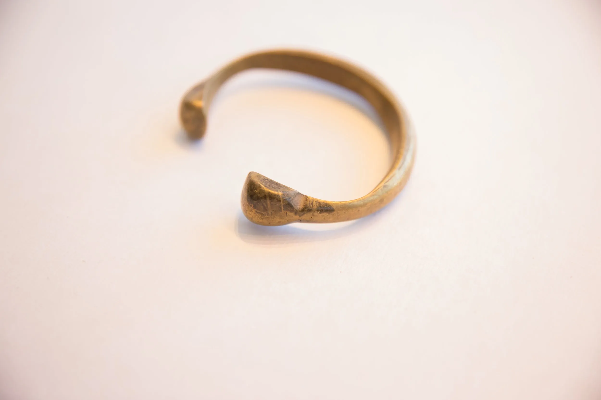 Antique African Snake Cuff Bracelet