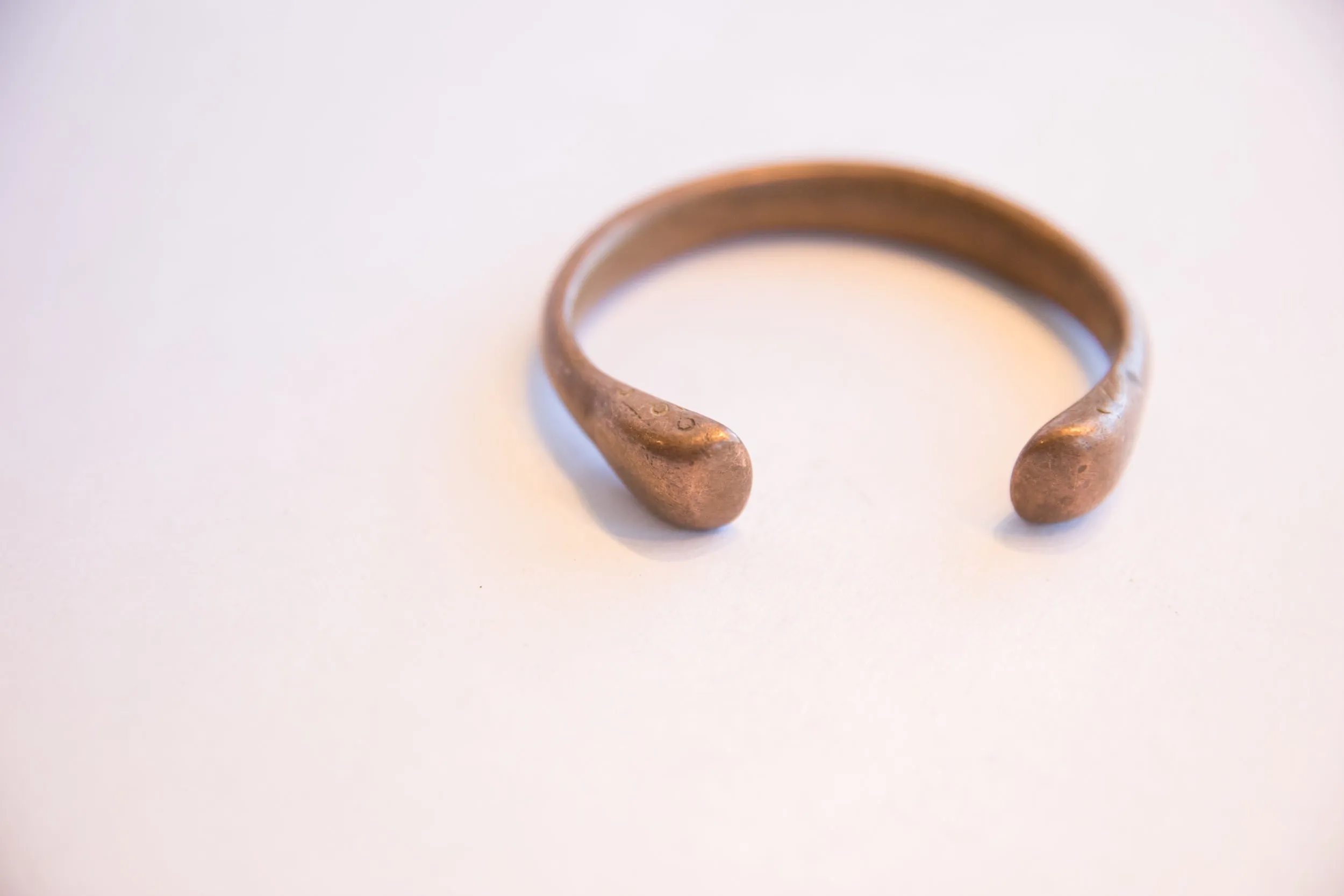 Antique African Snake Cuff Bracelet