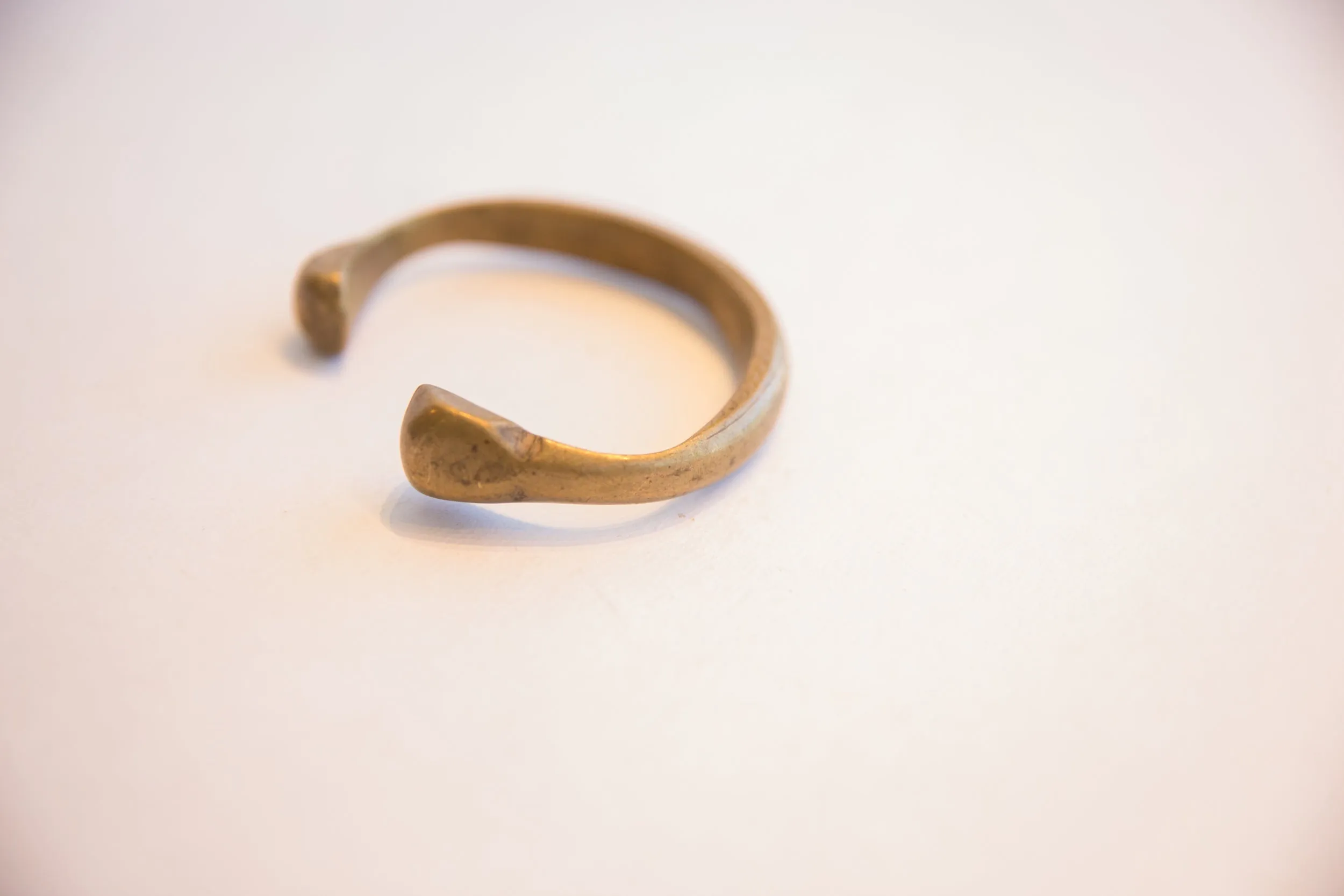 Antique African Snake Cuff Bracelet