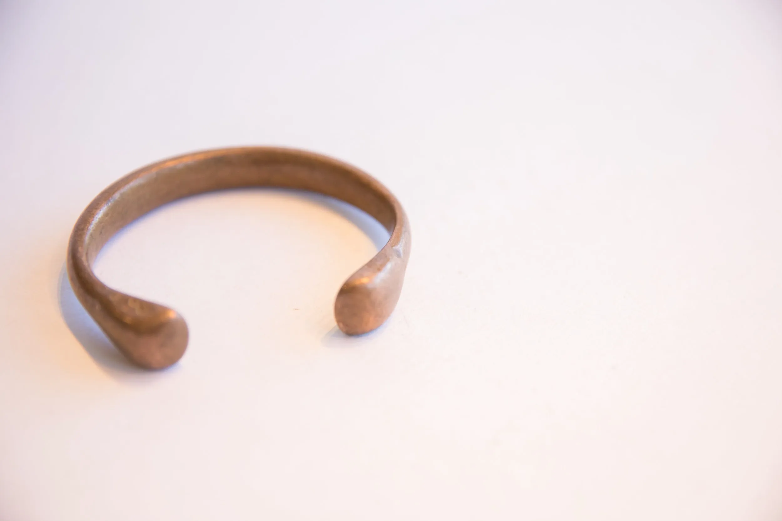 Antique African Snake Cuff Bracelet