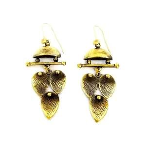 Antique Bronze Dangle Earrings
