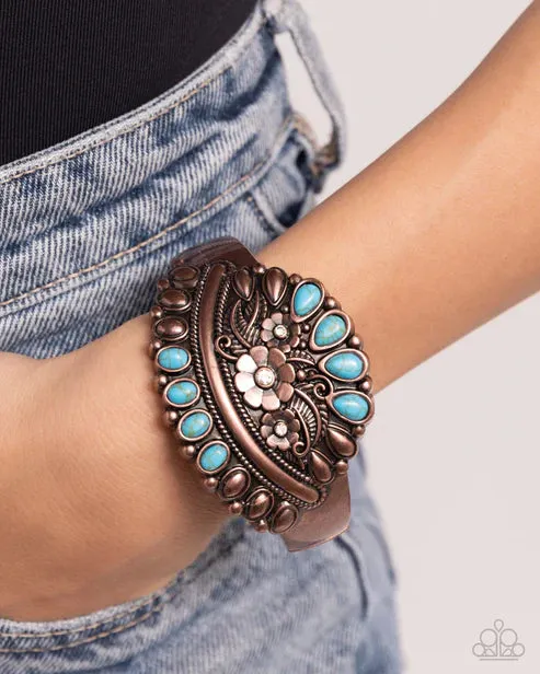 Artisan Age - Copper (Turquoise Stone) Bracelet