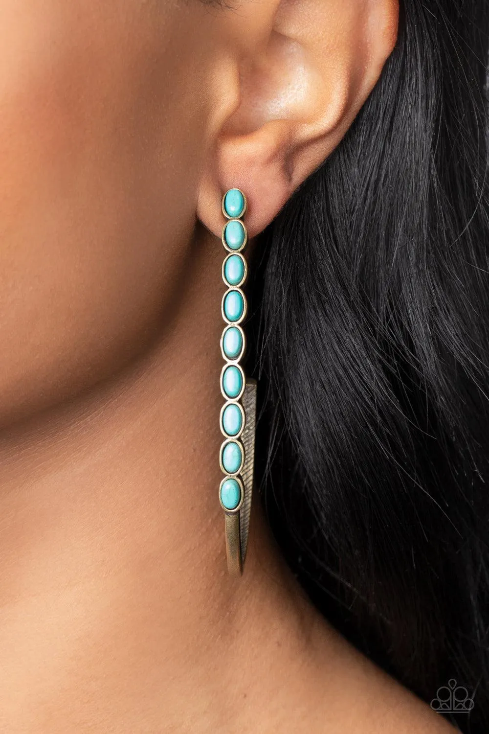 Artisan Soul - Brass Pierced Earrings