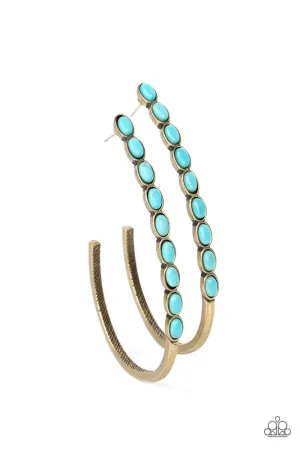 Artisan Soul - Brass Pierced Earrings