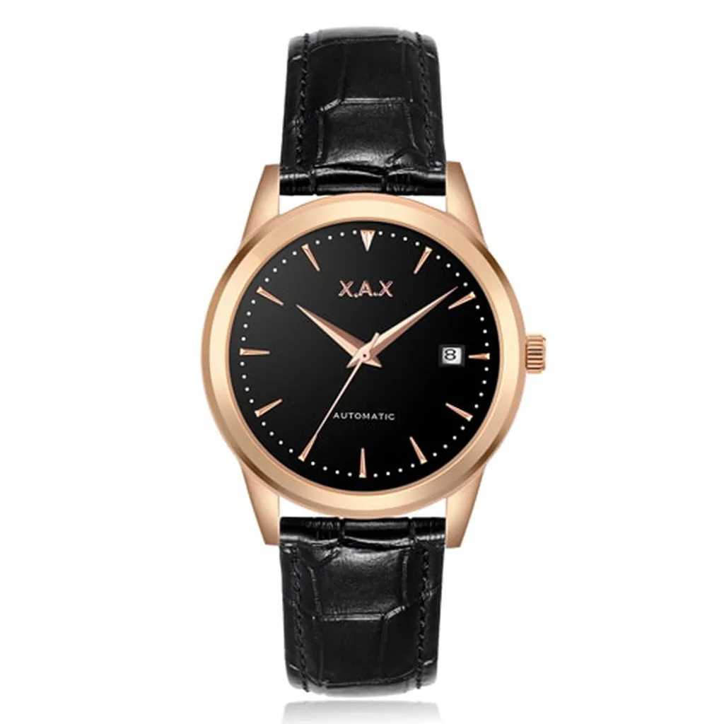 Automatic SelfWind Men Watch Stainless Steel Transparent Case WaterProof Date Movement Wristwatch Mechanism Relojes Para Hombre