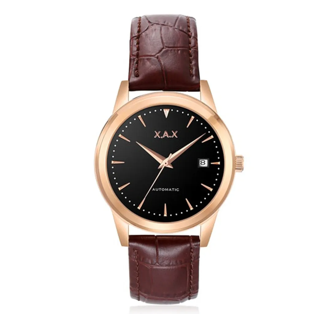 Automatic SelfWind Men Watch Stainless Steel Transparent Case WaterProof Date Movement Wristwatch Mechanism Relojes Para Hombre