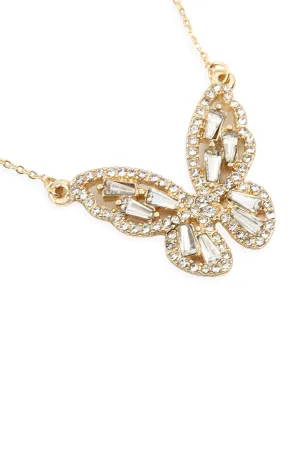 BARGUETTE BUTTERFLY NECKLACE