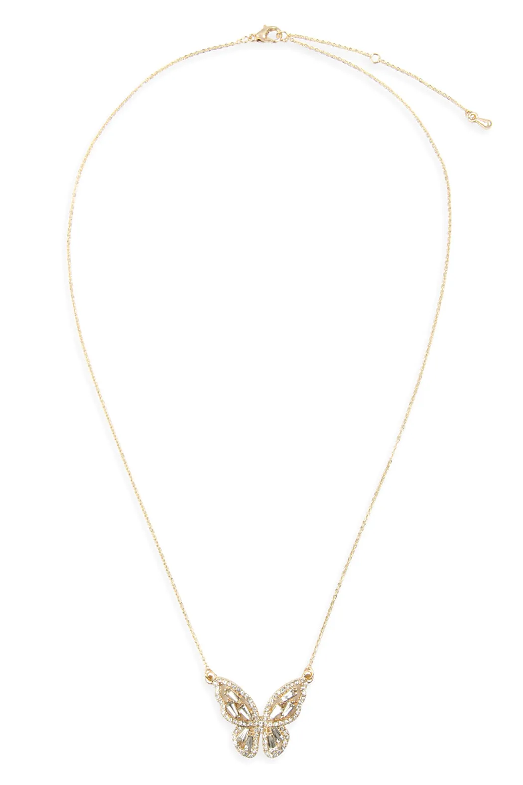 BARGUETTE BUTTERFLY NECKLACE