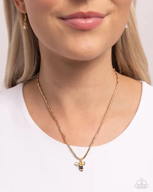 Bees Knees - Gold Necklace