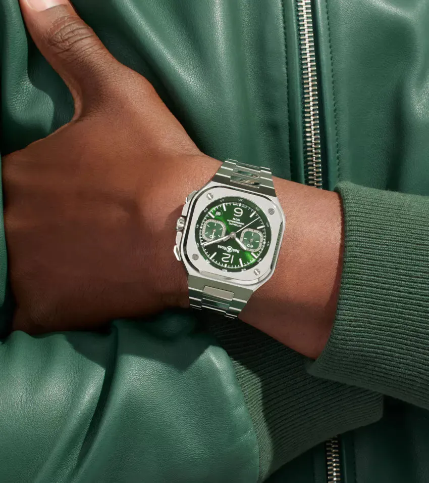 Bell Ross BR 05 CHRONO GREEN STEEL