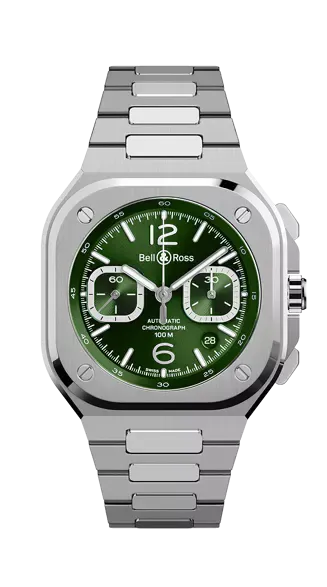 Bell Ross BR 05 CHRONO GREEN STEEL