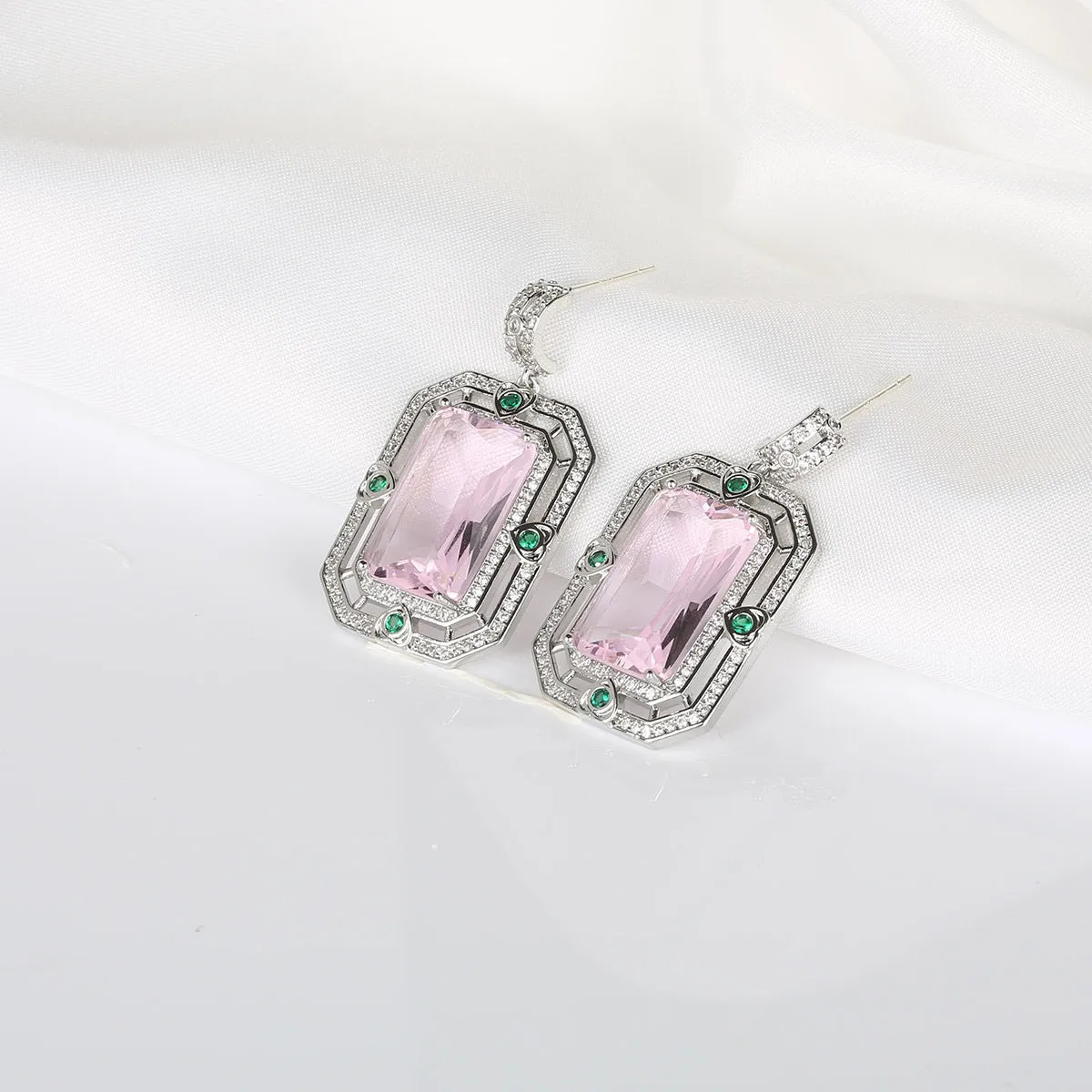 BerryBetty - ZIRCON GEOMETRIC EARRINGS