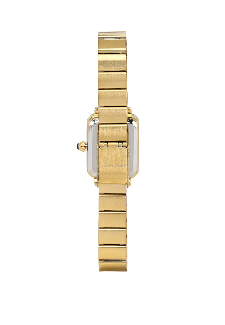 Betty Gold Stainless Steel Analog Watches (Gold)