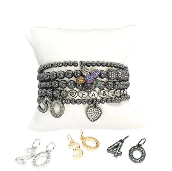 Birthday Girl Fabulous Double Stack of Bracelets