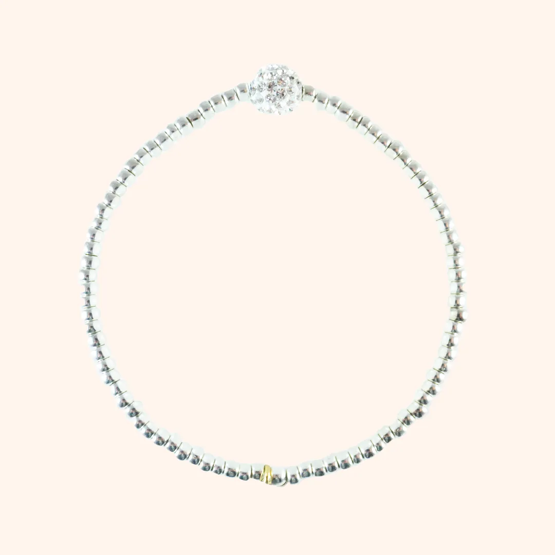 Black Tie Bracelet Duo