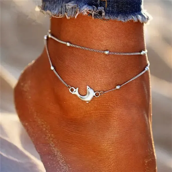 Bohemia Beads Ankle Bracelet, Body Jewelry