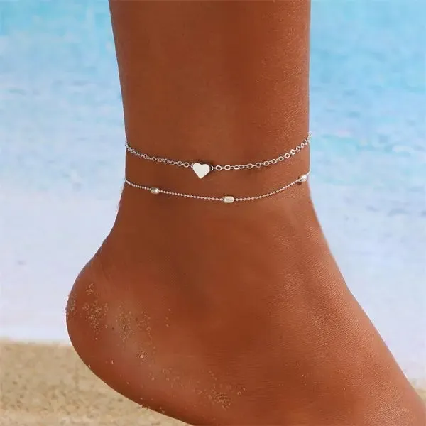 Bohemia Beads Ankle Bracelet, Body Jewelry