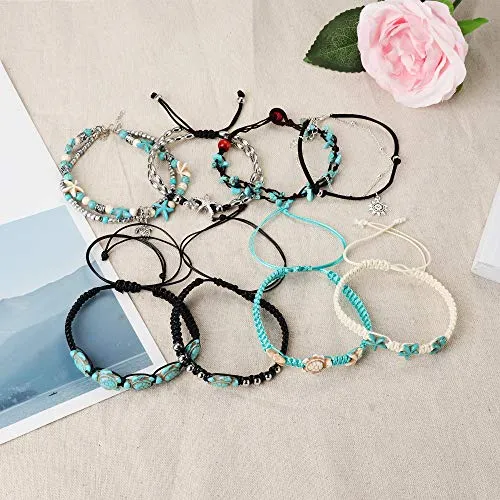 Boho Anklet Jewelry Set