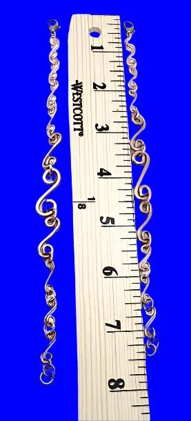 Boho Copper  Handmade S-Style Link Bracelet