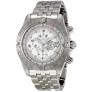 Breitling Galactic Chrono Silver Dial Automatic Men's Watch A1336410-G569SS A1336410/G569