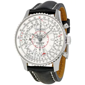 Breitling Montbrilliant Datora Silver Dial Chronograph Men's Watch A2133012-G518BKLT A2133012/G518