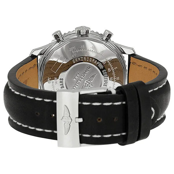 Breitling Navitimer 01 Chronograph Automatic Black Dial Black Leather Men's Watch AB012012-BB02BKLT AB012012-BB02-435X-A20BA.1