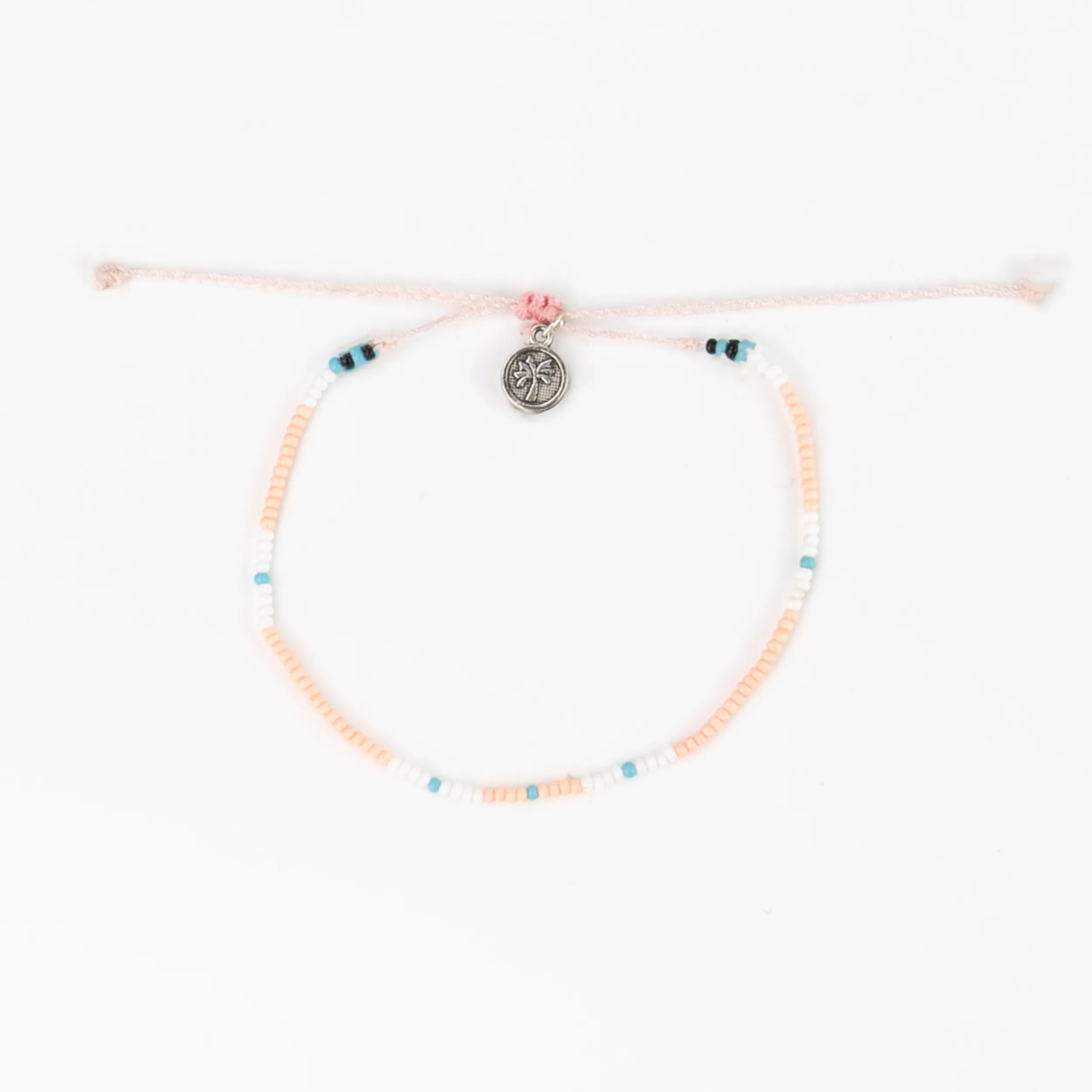 Cali Surf Anklet, Beaded Anklet, Surfer Jewelry, Boho