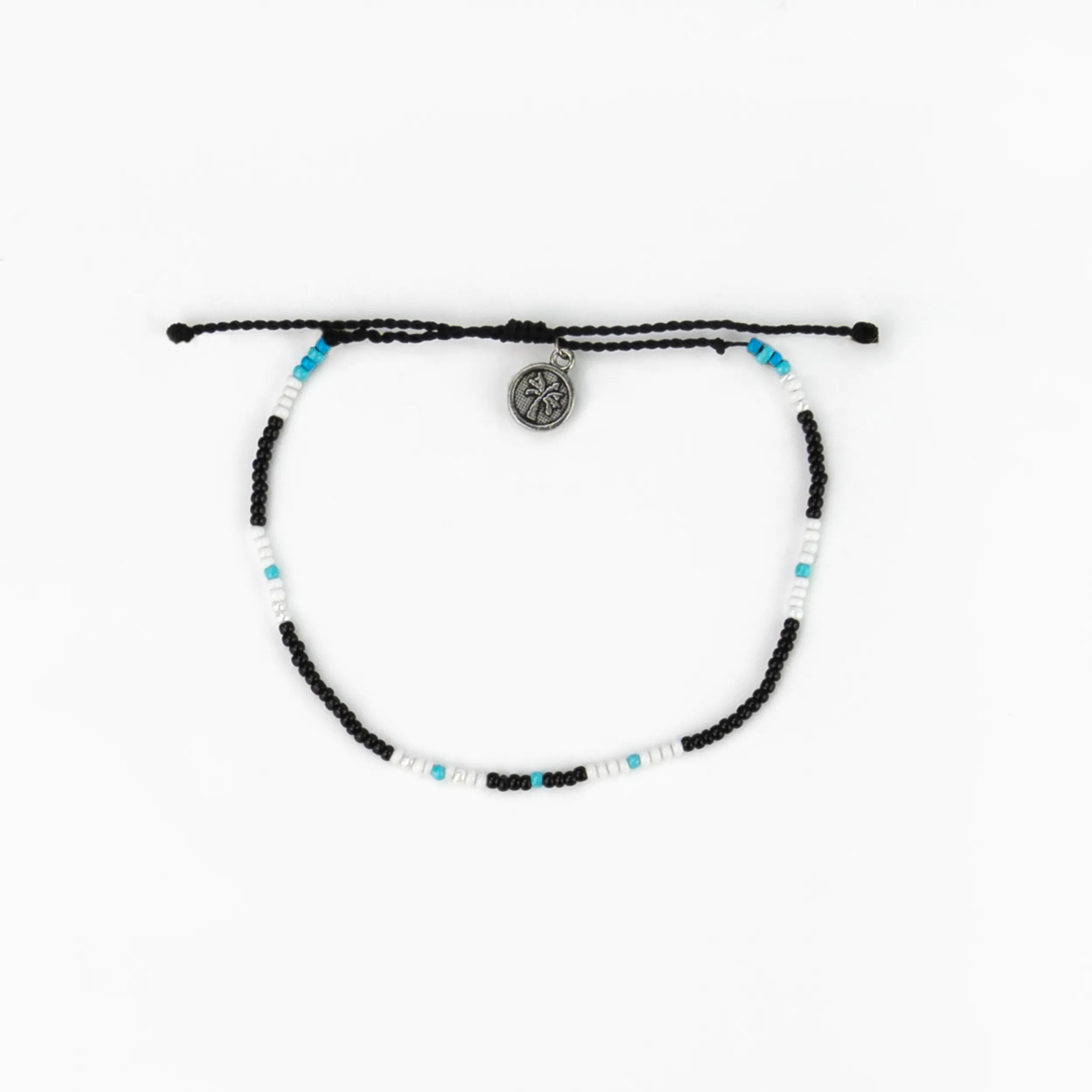 Cali Surf Anklet, Beaded Anklet, Surfer Jewelry, Boho