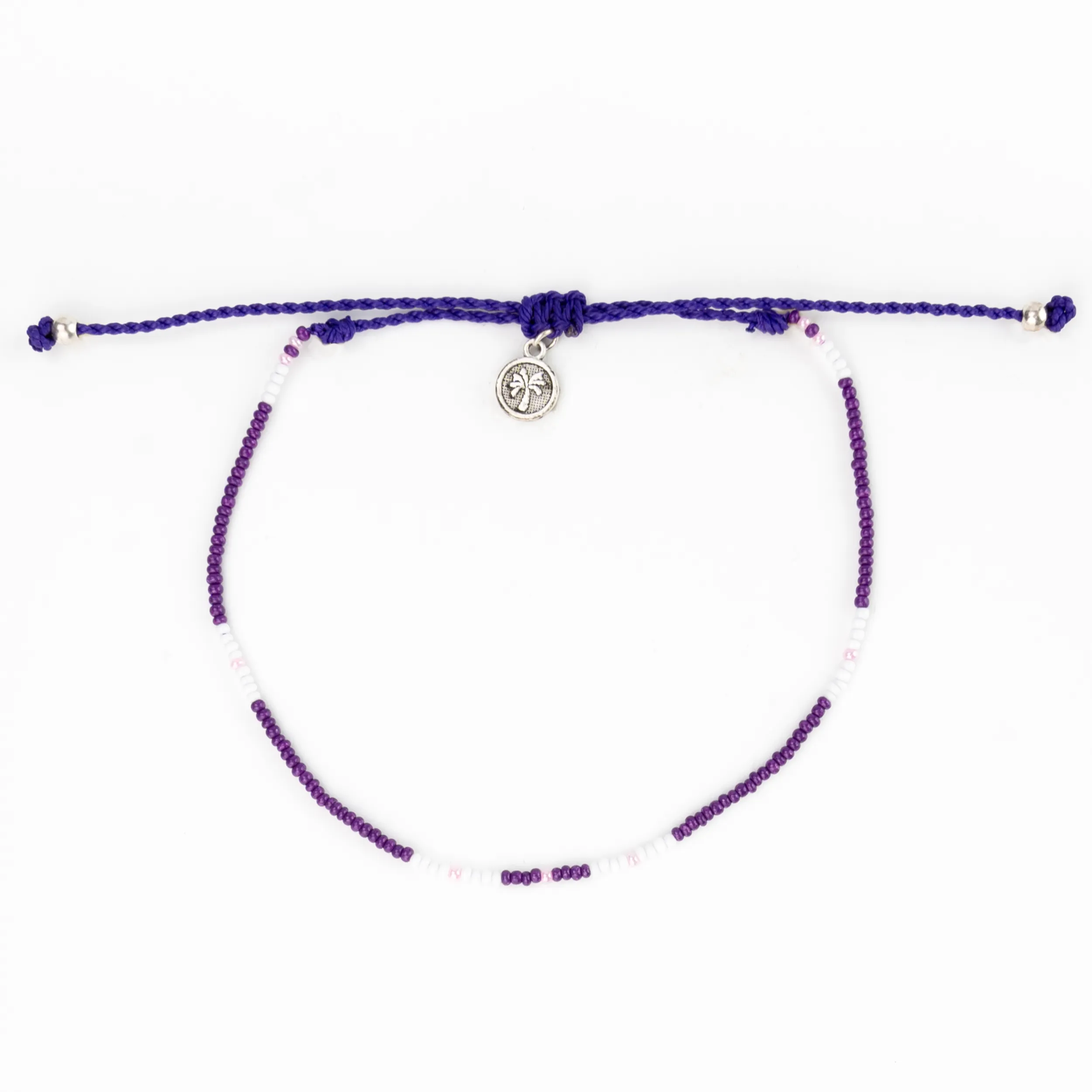 Cali Surf Anklet, Beaded Anklet, Surfer Jewelry, Boho