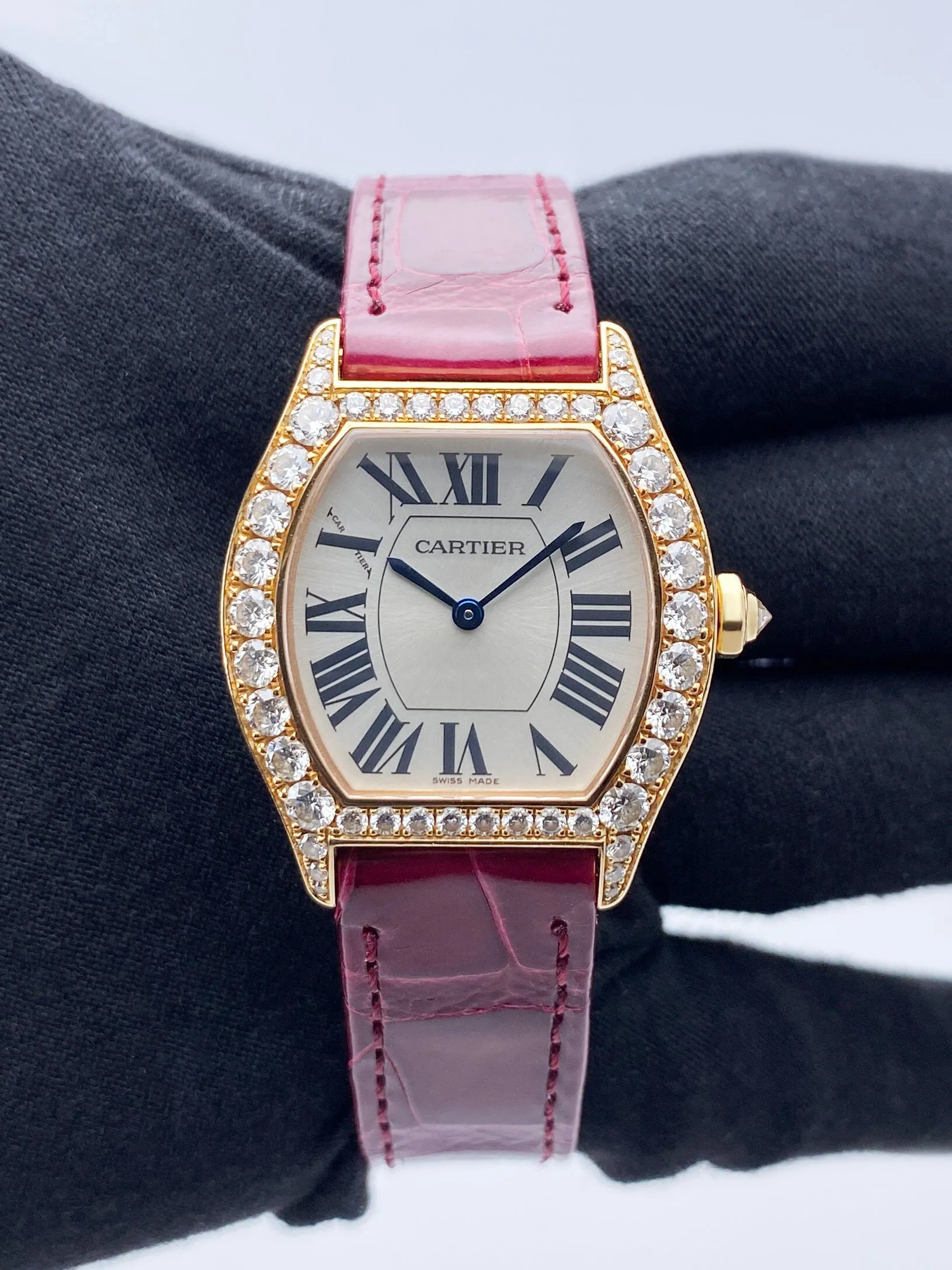 Cariter Tortue WA505031 Diamond 18K Rose Gold Ladies Watch
