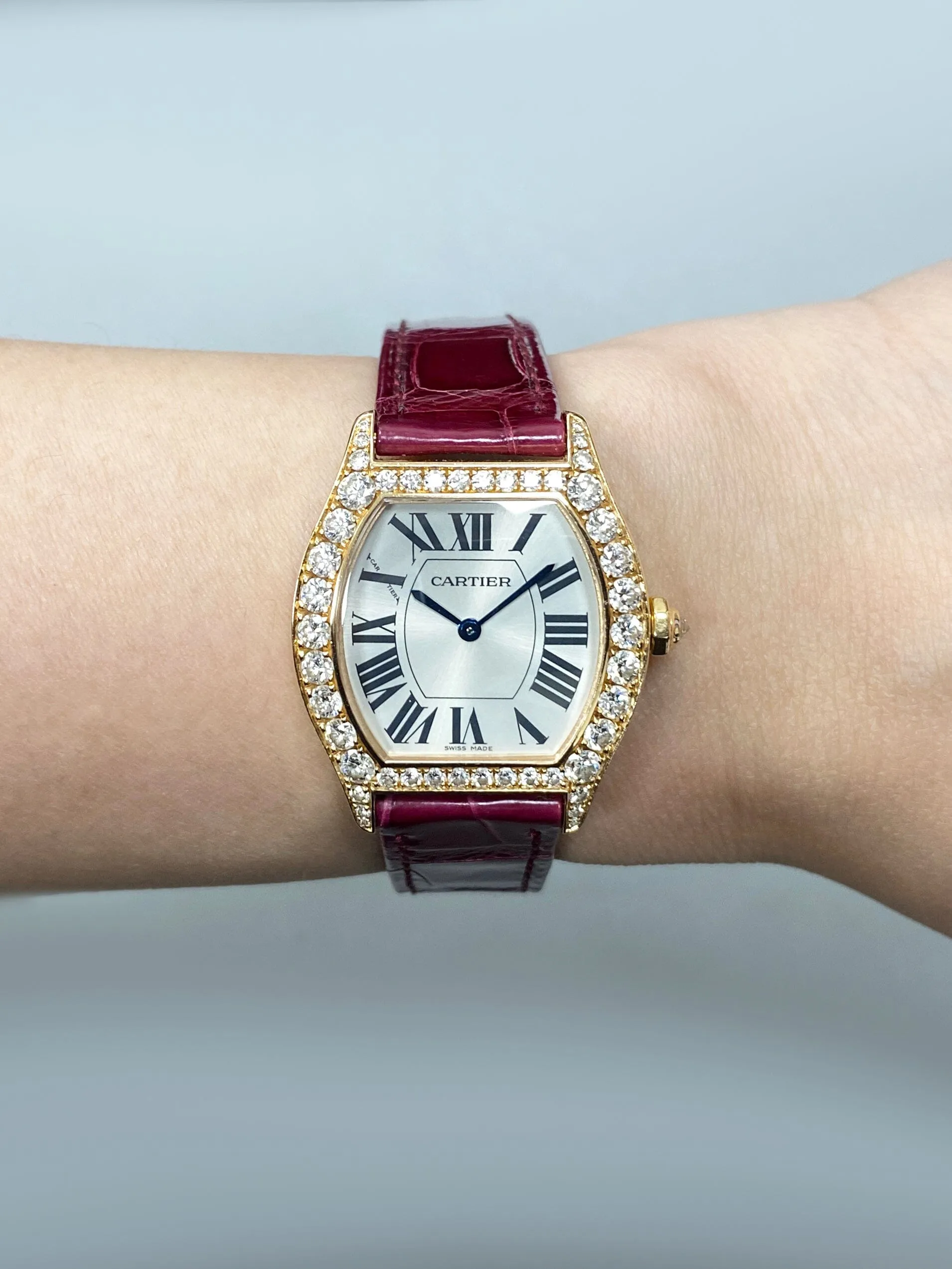 Cariter Tortue WA505031 Diamond 18K Rose Gold Ladies Watch