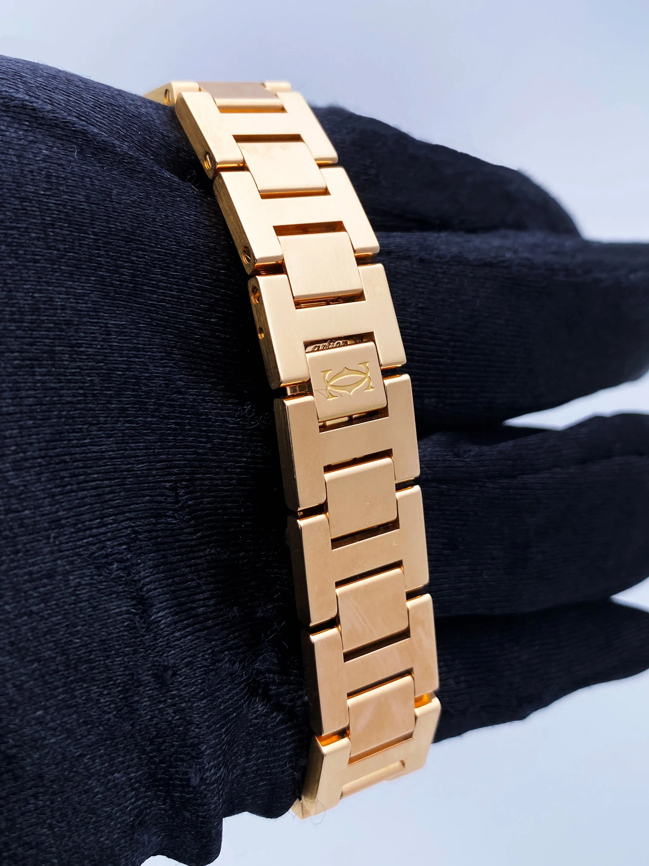Cartier Pasha WJ124016 Diamond 18K Rose Gold Ladies Watch Box Papers