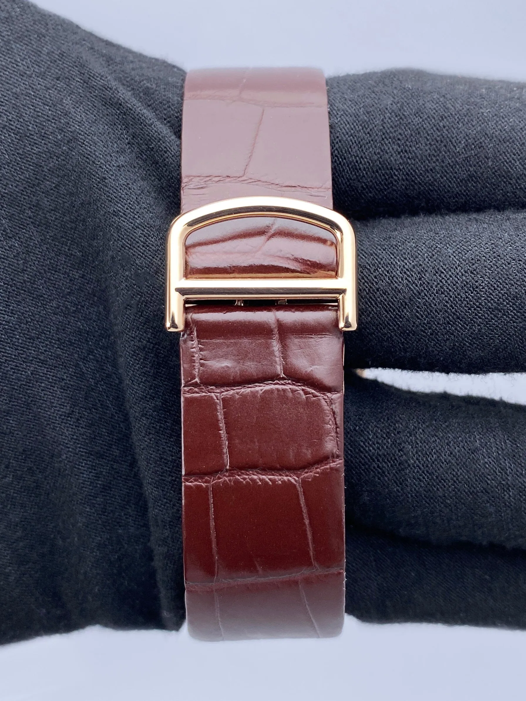 Cartier Santos Dumont W2006951 18K Rose Gold Mens Watch