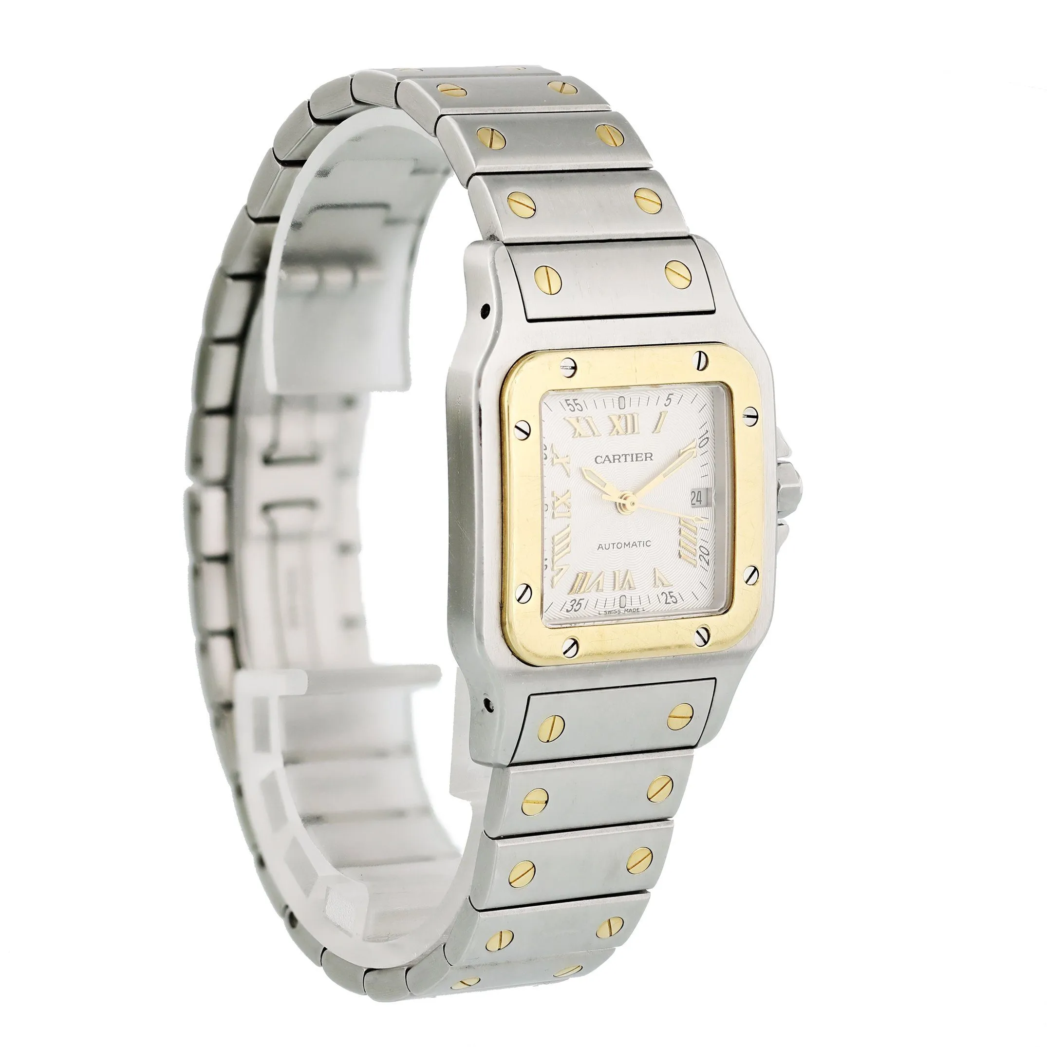 Cartier Santos Galbee 2319 Automatic Two Tone Watch
