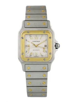 Cartier Santos Galbee 2319 Automatic Two Tone Watch