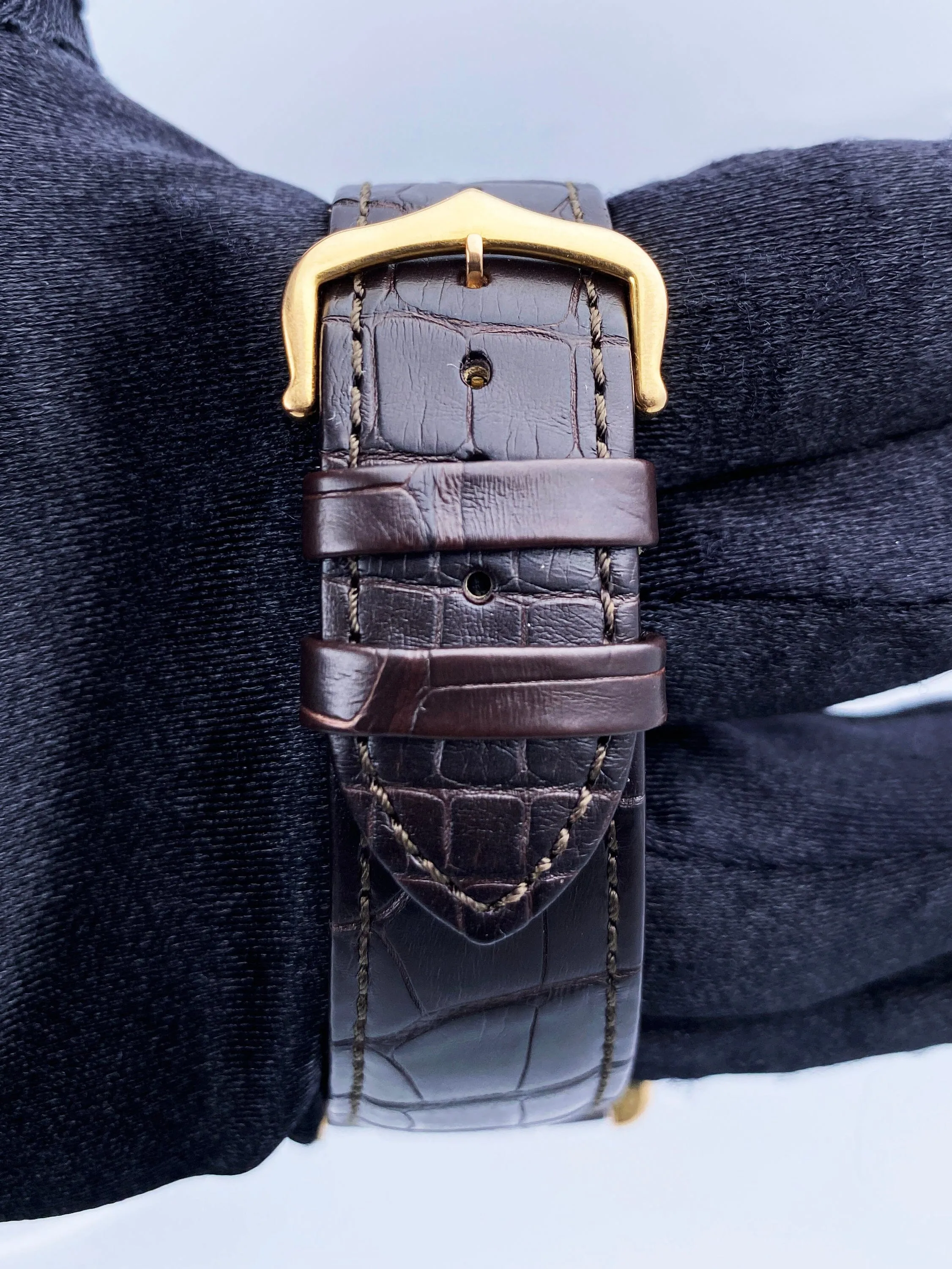 Cartier Tank Louis XL W1560017 18K Rose Gold Mens Watch Box Papers