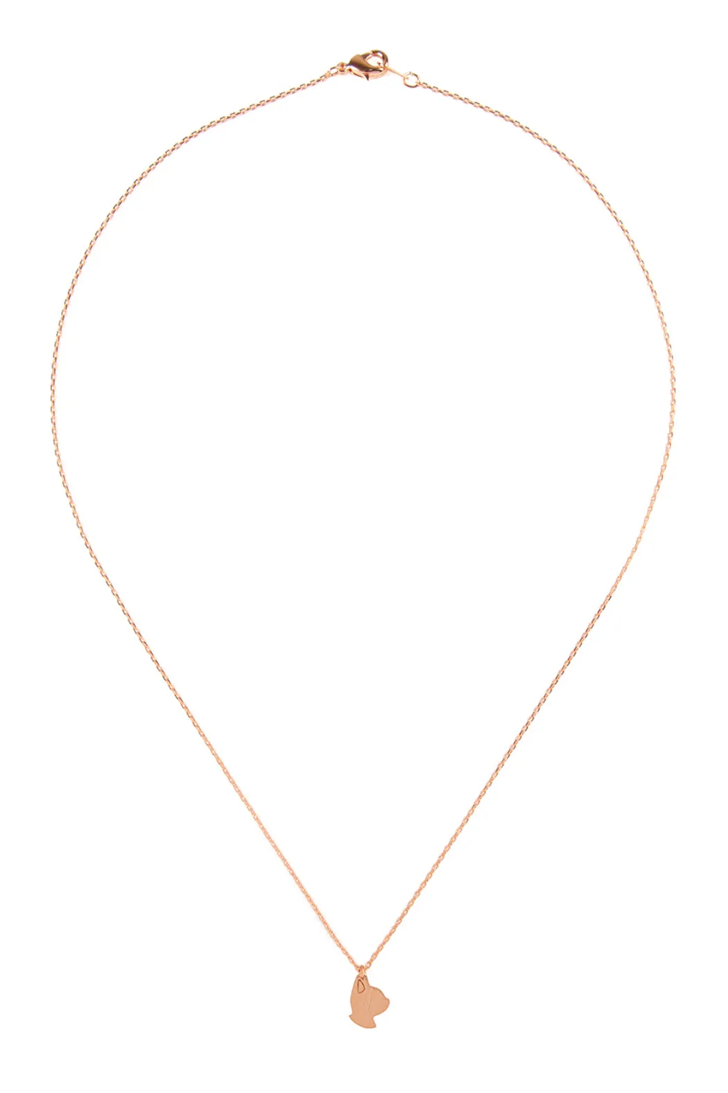 Cast Cat Pave Necklace