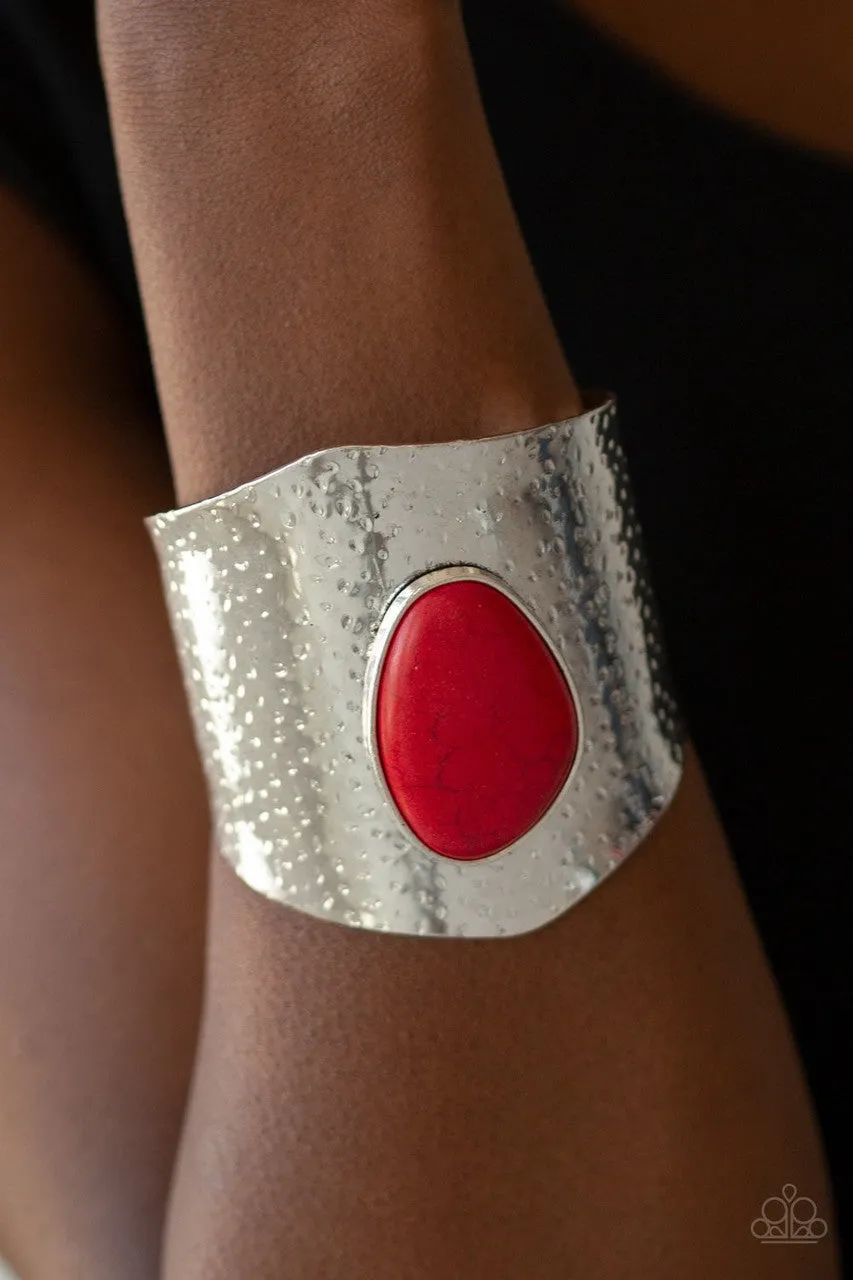 Casual Canyoneer Red Paparazzi Bracelet