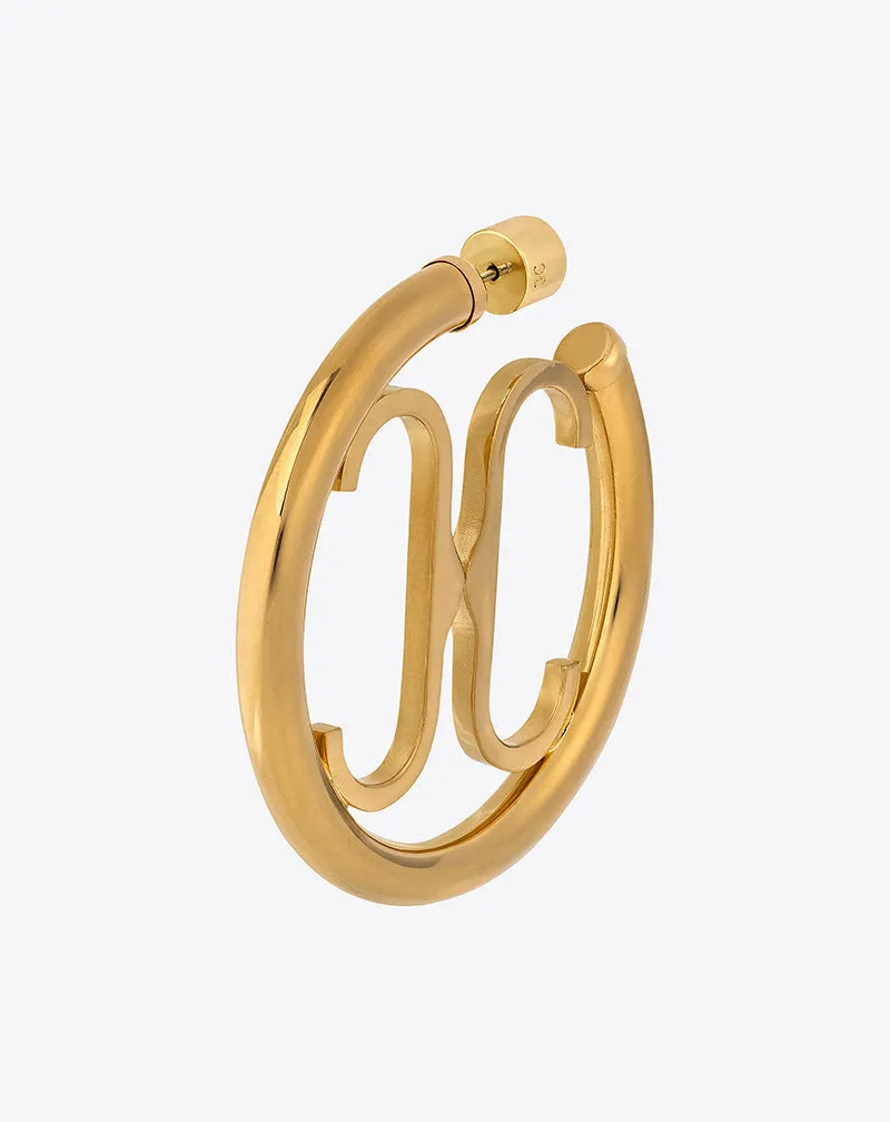 CC Logo Hoop Earring