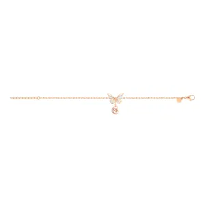 Cerruti Butterfly Rose Gold Bracelet